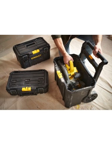 Stanley Set Mobile Elementi Modular Rolling Tool Box Stst