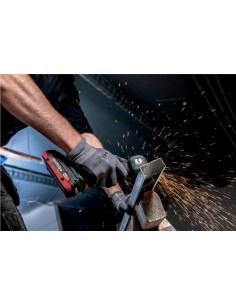 Smerigliatrice angolare Smerigliatrice angolare a batteria Smerigliatrice  professionale 3 velocità 125mm 18V 800W Li-ion Solo macchina (compatibile  con Makita 18V)